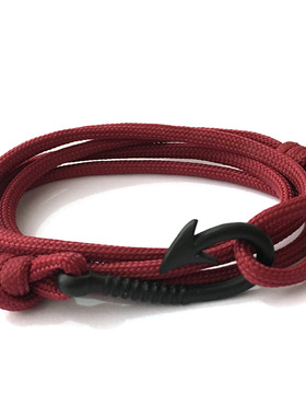 尼龙伞绳情侣手环定制