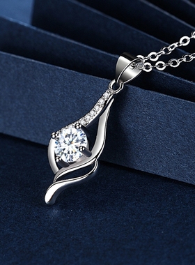 韩国项链镀银幸运时尚风现货吊坠