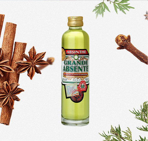 【酒版】法国迷失苦艾酒GRANDE ABSENTE洋酒absinthe 100ml送勺 - 图2