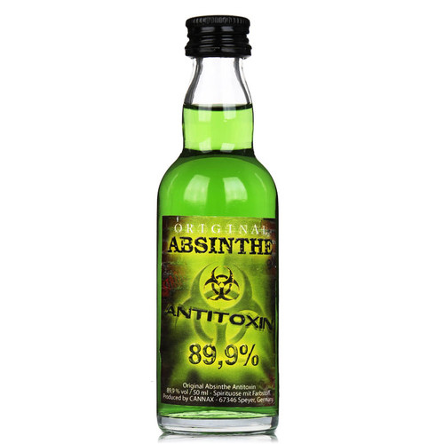 89.9度德国进口绿魔小直版苦艾酒烈酒超炫酒版50ml - 图3