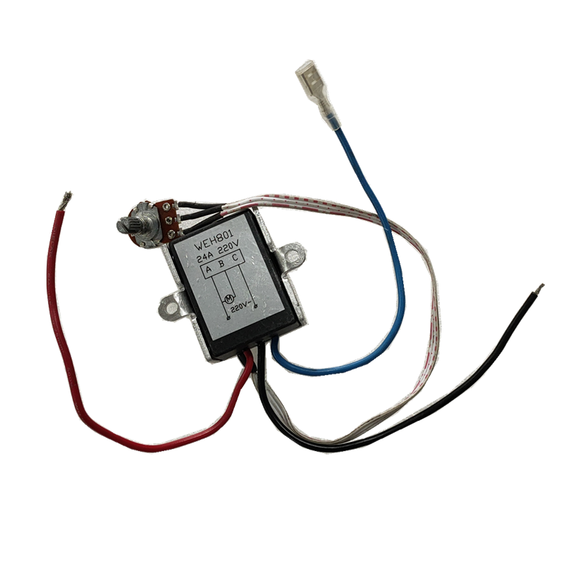 新款调速器开孔机配件控制器高低速旋扭开关变速24A220v电机控制 - 图3