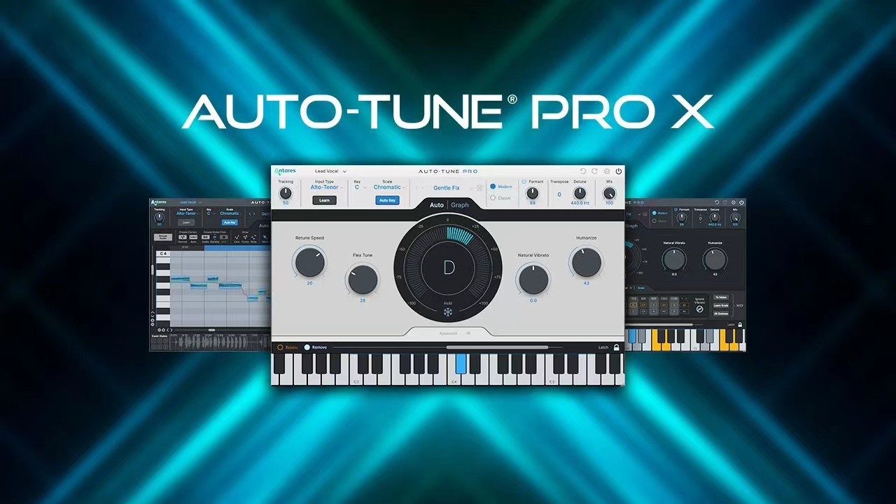 Auto Tune Pro X/10/9 .1全套专业人声音准音调修正电音AutoTune - 图2