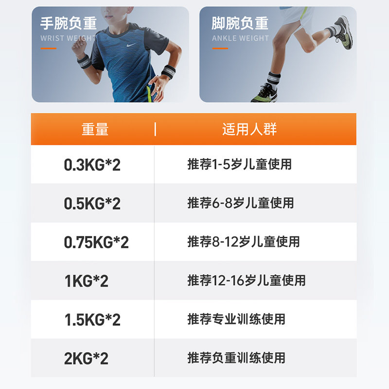 负重沙袋中考跑步绑腿运动装备跳绳舞蹈训练隐形腿部手腕专业沙包,淘宝优惠券,粉丝福利购,淘宝优惠卷