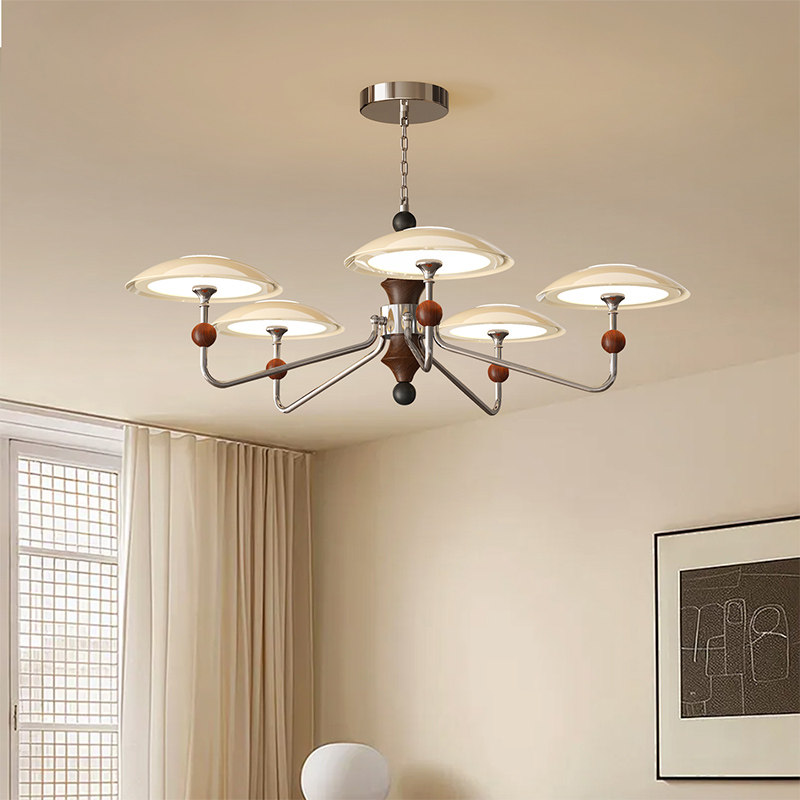 栖悟灯饰新款客厅吊灯复古风客厅主灯房间灯全光谱护眼大厅主灯,淘宝优惠券,粉丝福利购,淘宝优惠卷