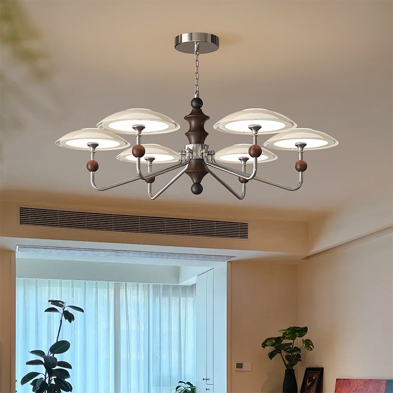 栖悟灯饰新款客厅吊灯复古风客厅主灯房间灯全光谱护眼大厅主灯,淘宝优惠券,粉丝福利购,淘宝优惠卷