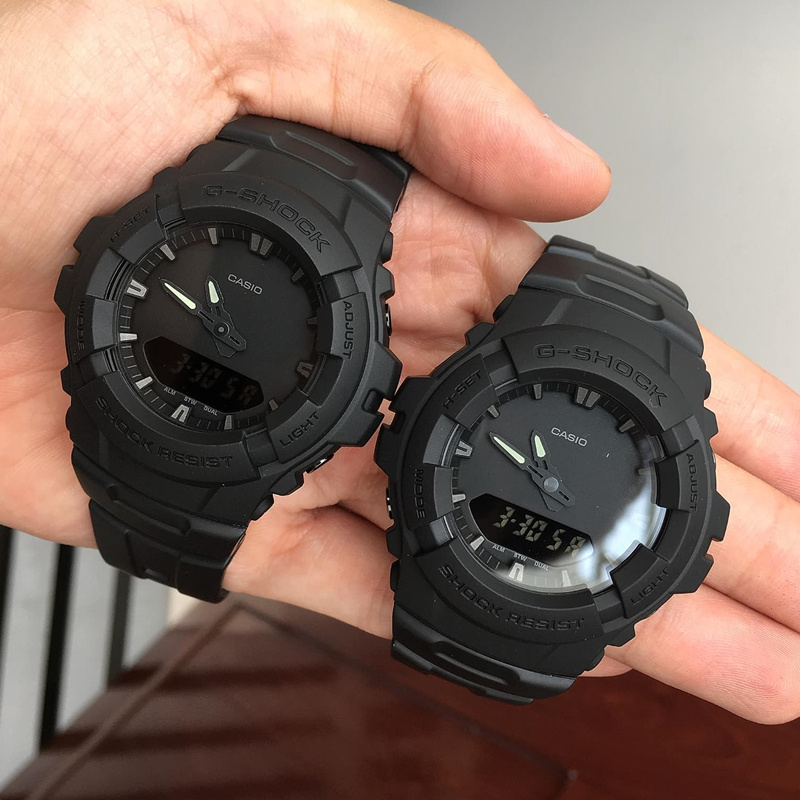 正品卡西欧手表男表CASIO G-Shock黑色夜光双显运动防水日韩腕表