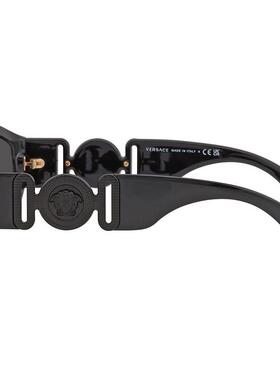 代购Versace范思哲男女太阳镜防紫外线深灰色镜片非偏光