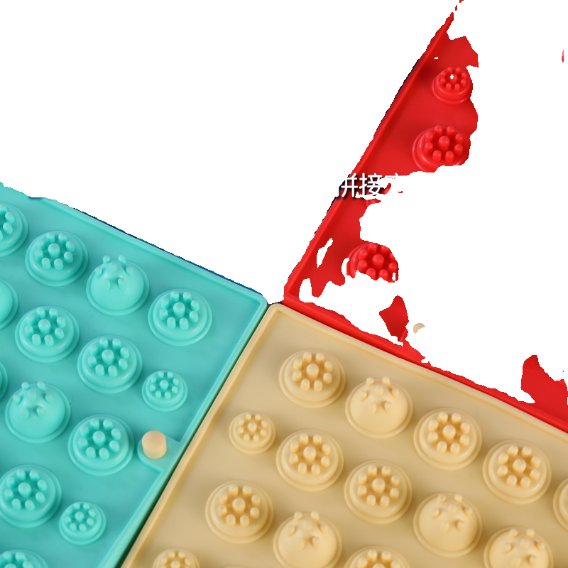 30x40厘米儿童指压板像硅胶触感宝宝感统训练垫家用足脚底按摩垫 - 图3