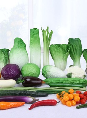 仿真蔬菜模型饭店摄影道具摆件