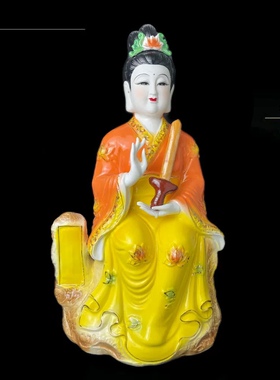 高档陶瓷神像九天玄女娘娘神像玄母天尊兵法女神佛像家居佛堂摆件