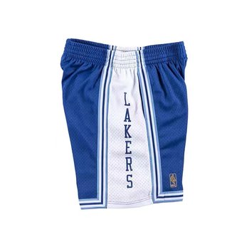 Mitchell / Ness MN Lakers Minneapolis Retro Cursive Blue Mesh Basketball Shorts