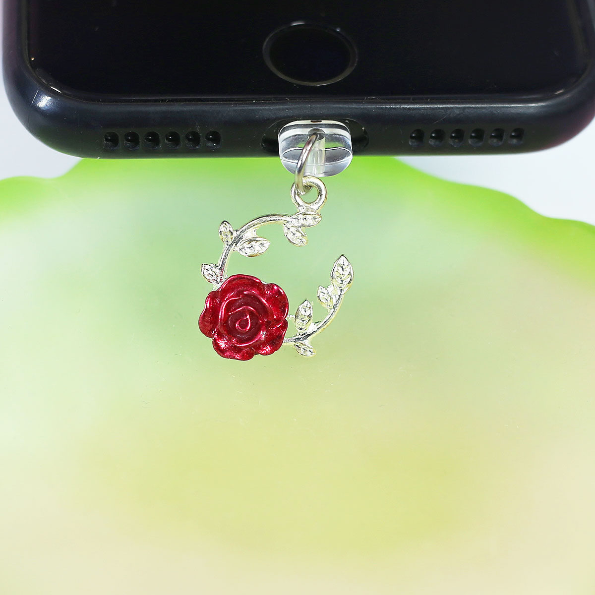 手机防尘塞挂件饰品配件甜酷风吊坠手串配饰轻奢饰品情人节礼物女