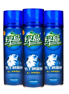 剃须泡沫细腻柔滑柔和