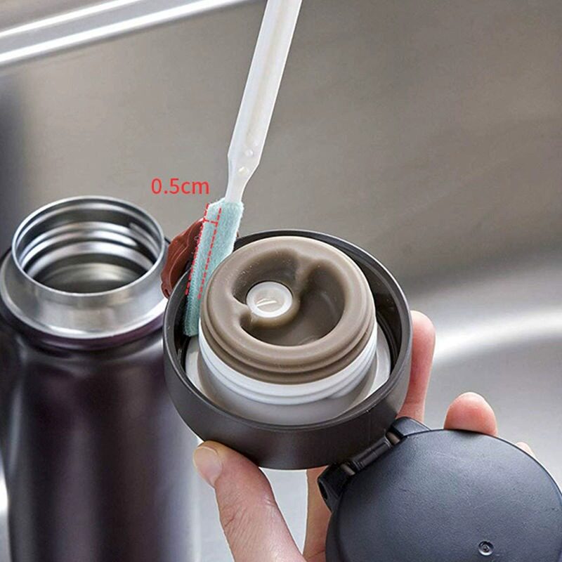 日本制造进口Mameita多功能水壶盖刷奶瓶刷奶嘴刷水杯清洗鸭嘴刷,淘宝优惠券,粉丝福利购,淘宝优惠卷