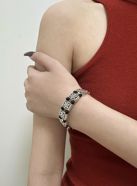 复古做旧新中式民族风手镯