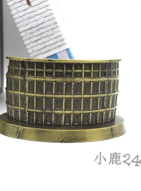 铁艺建筑模型意大利酒吧烟灰缸