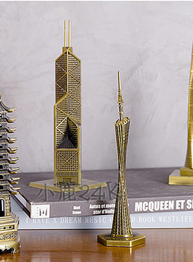 地标建筑黄鹤楼锌金属旅游模型