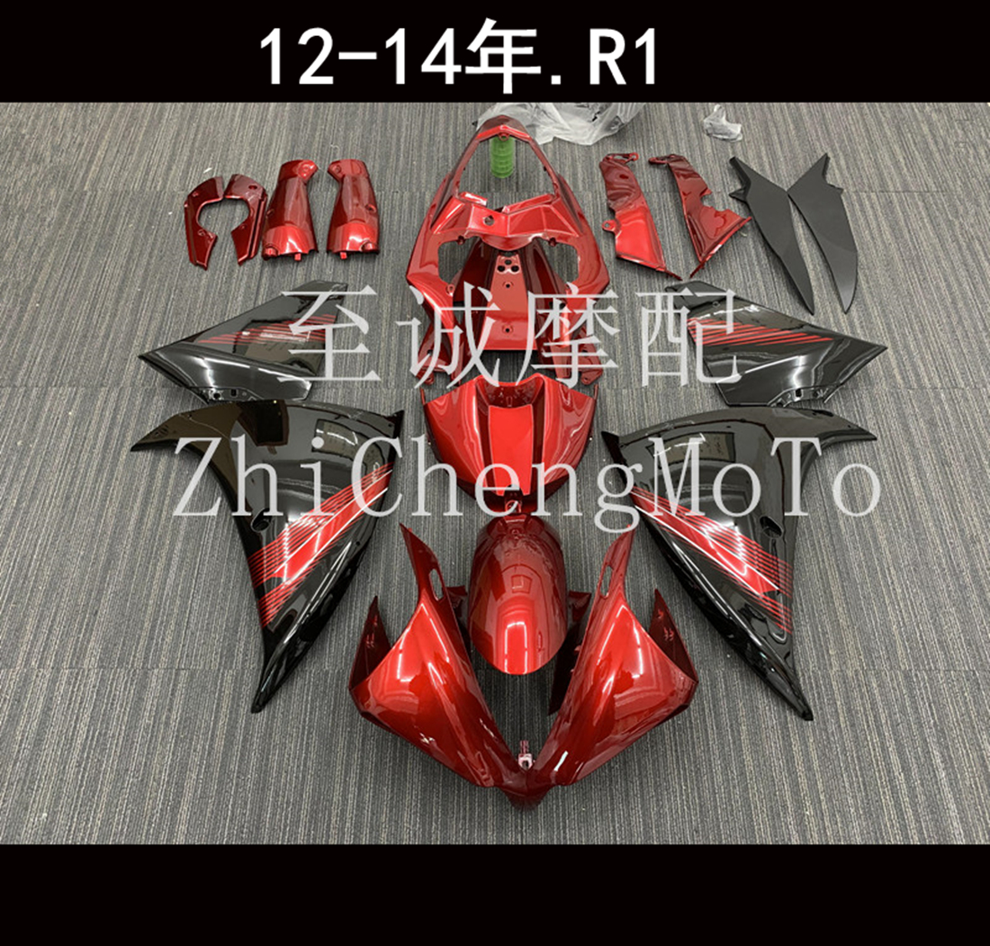 适用于雅马哈R1 外壳 YZF1000 R1 12-14年 全车板外壳车壳Fairing - 图1