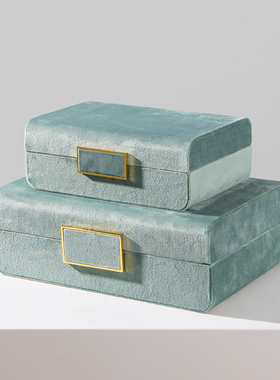 创意绿色客厅茶几样板房软装饰品