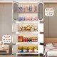 Folding children's thickened hanging wardrobe manufacturer big promotion