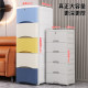 Thickened multi-layer household clothing storage cabinet