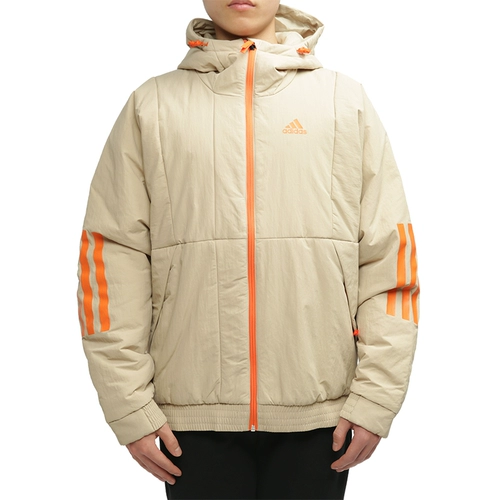 Adidas/阿迪达斯 Зимний дорожный удерживающий тепло спортивный пуховик для отдыха с капюшоном