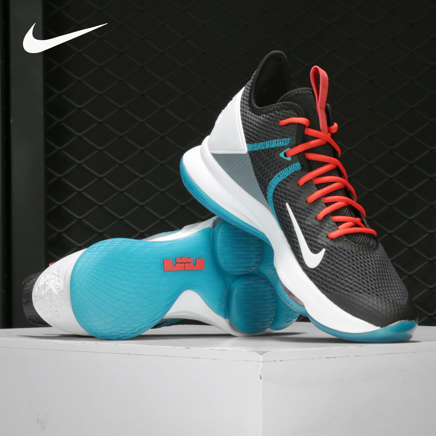 Nike/耐克正品LEBRON WITNESS IV EP詹姆斯男子缓震篮球鞋 CD0188_虎窝淘