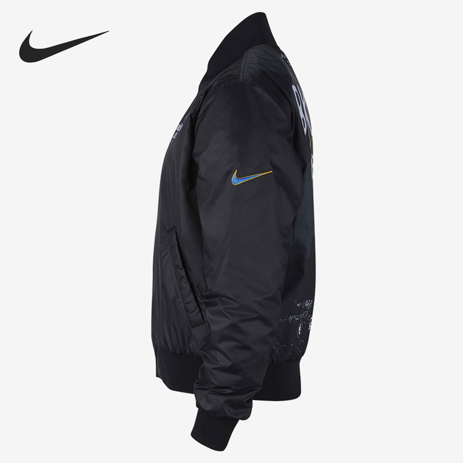 Nike/耐克正品布鲁克林篮网队CE COURTSIDE 男子夹克外套CN1431 - 图0