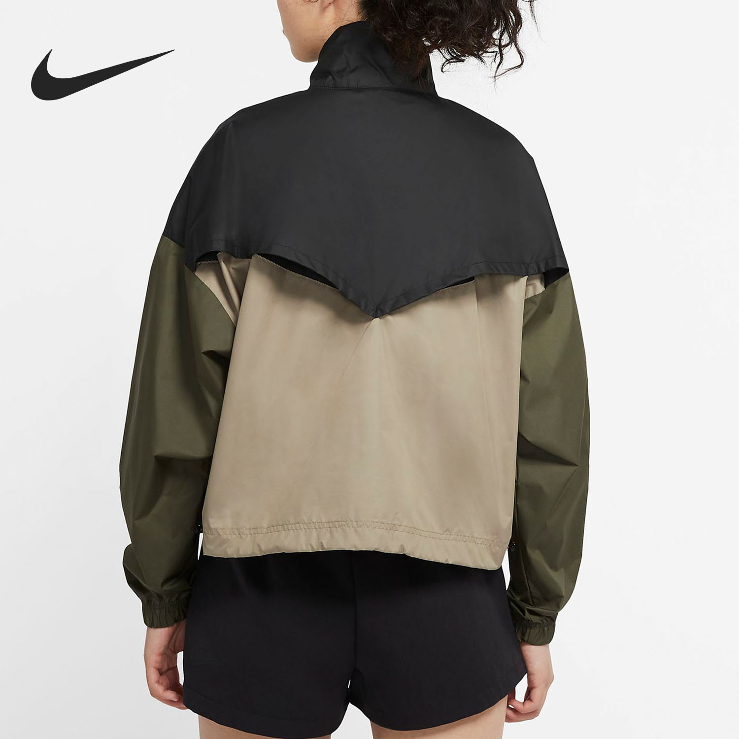 Nike/耐克正品新款 SPORTSWEAR 女子运动套头梭织上衣 CU5971 - 图0