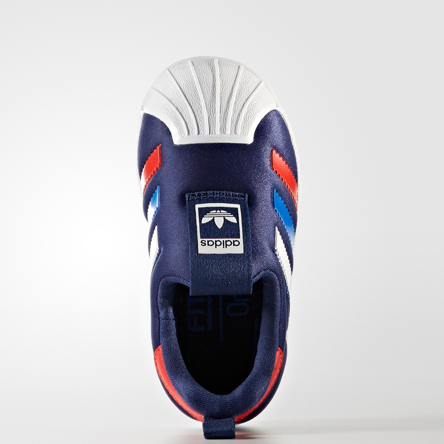 Adidas/阿迪达斯正品新款童鞋三叶草贝壳头鞋BA8044 BA8043-图1