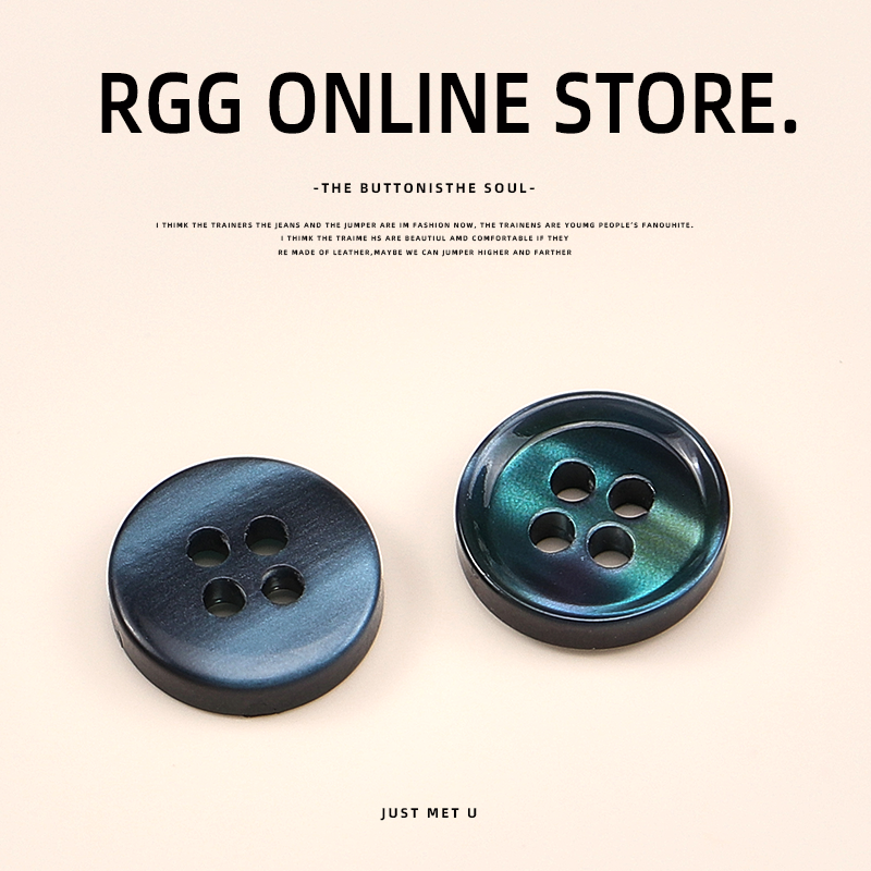 圆形幻彩树脂细边衬衫纽扣 男女款真丝衬衣扣子短袖polo衫T恤领扣,淘宝优惠券,粉丝福利购,淘宝优惠卷