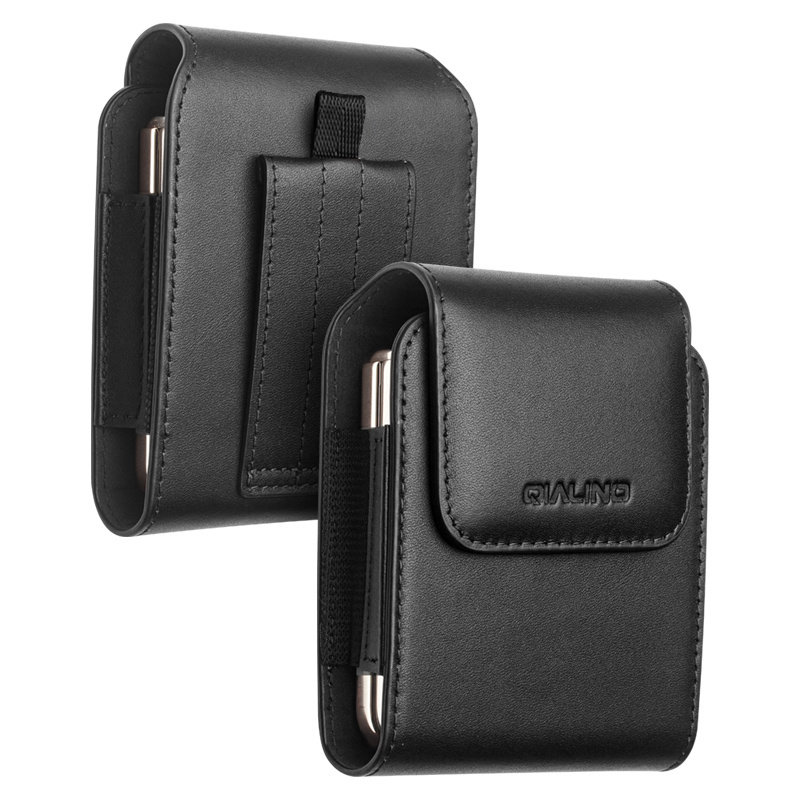 Xflip shell vivoXflip wear belt hanging waist bag Xiaomi Flip2 genuine leather protective cover mixflip2 flip magnetic wallet men's sports bag small folding