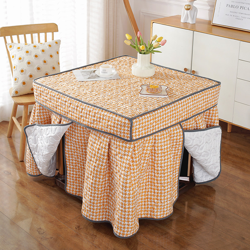 新款四方桌烤火桌子套罩烤火罩正方形烤火炉桌罩取暖桌烤火被加绒,淘宝优惠券,粉丝福利购,淘宝优惠卷