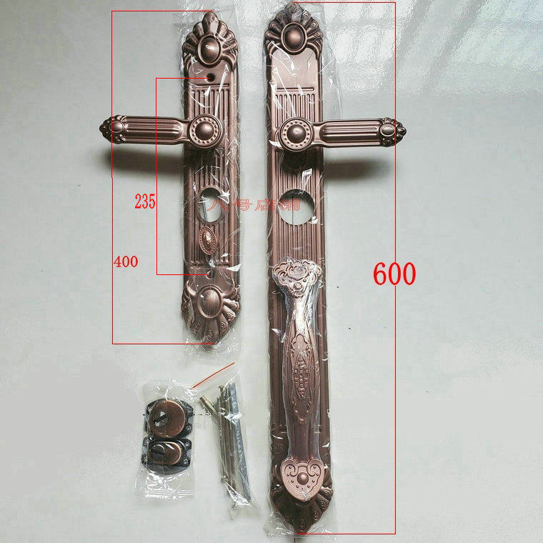 双开门对开门锁别墅大门进户门把手防盗门大拉手锌合金仿铜门锁把,淘宝优惠券,粉丝福利购,淘宝优惠卷