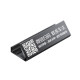 QR code moving car number plate metal material