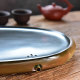 Simple hand-carved She inkstone tea tray with natural stone