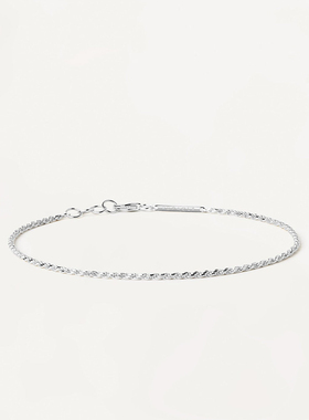 PDPAOLA女纯银简约高级感手链