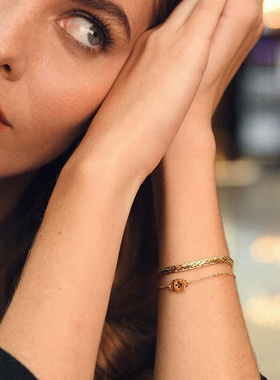 LouiseDamas四叶草vintage手链