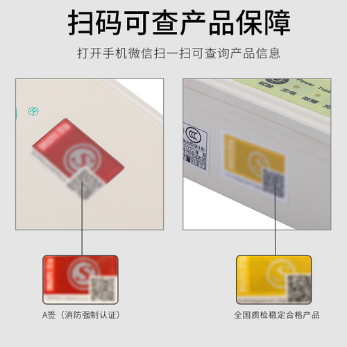 消防应急灯多功能安全出口二合一消防灯照明灯疏散led双头指示灯 - 图2
