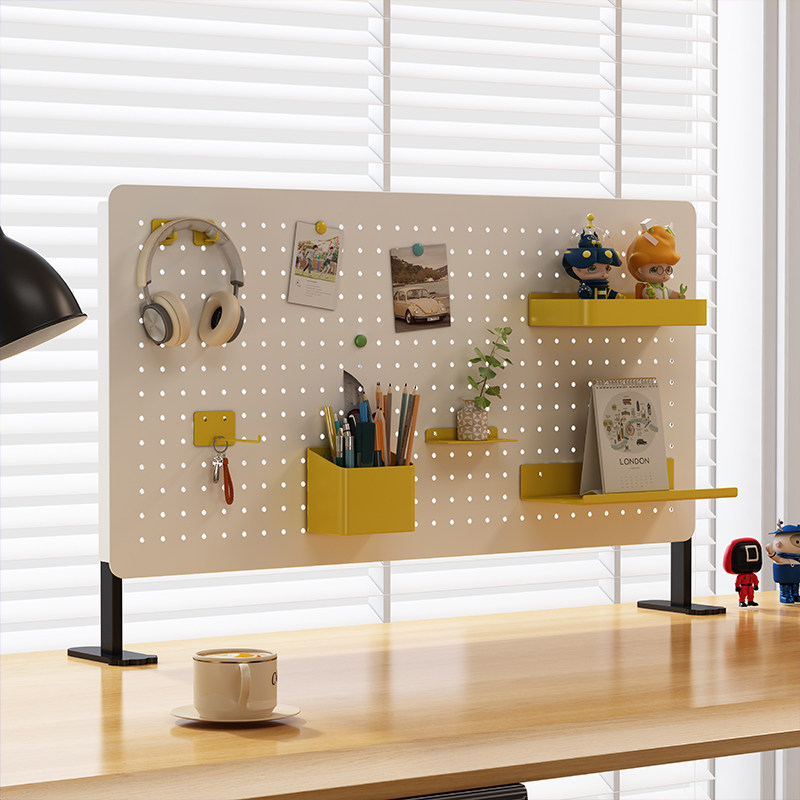 洞洞板桌面置物架宿舍桌上书架家用学习书桌办公桌多层收纳展示架,淘宝优惠券,粉丝福利购,淘宝优惠卷