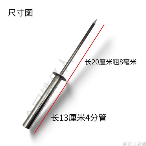 凿冰器调酒专用工具冰箱冰柜冰锥子夹冰块夹子夹冰块的夹子碎冰锥 - 图0