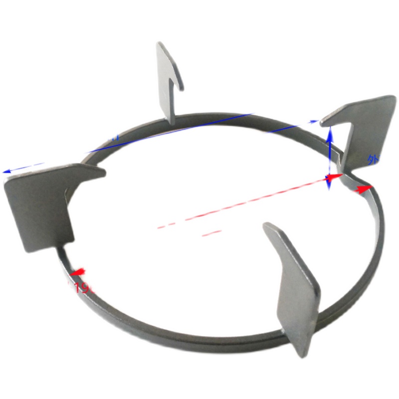 适用老板7B13 7B16 30B3 33B0煤气灶燃气灶灶架圆型锅架支架配件 - 图1