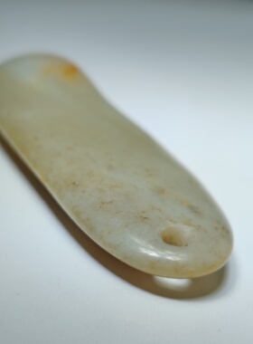 和田玉籽料原石挂件吊坠