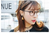 Ultra -light TR90 очки рамки Myopia eye floce Full -Full -Full -Frame Leopard Leopard Plain Thin Men and Women Retro Retro