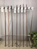 Stone trampoline RMB98  District] Wutai Mountain Little Sun Family Tai Chi Tai Chi Sticks Solid Wood Whip Rod to the section Wood 6 Road