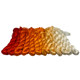 New product No. 116 Orange Silkworm Baby Handmade DIY Su Embroidered Worked Flower Vetener Silk Wire