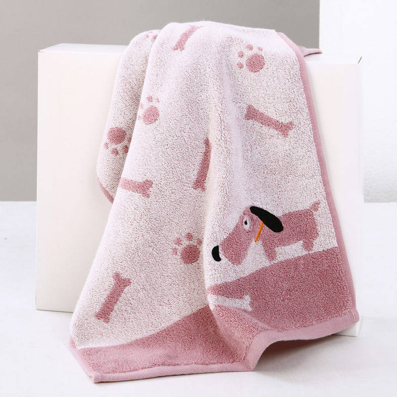 金号GA1723H纯棉毛巾72*35厚实绣花毛巾A类婴童级别柔软吸水105g,淘宝优惠券,粉丝福利购,淘宝优惠卷