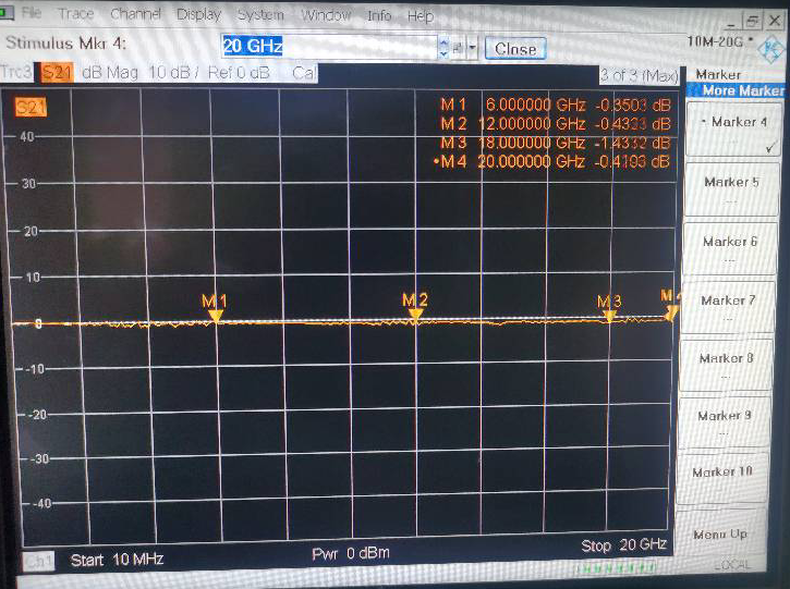 进口 6-20GHz 0-30dB SMA 10W 射频微波连续可调衰减器 - 图2