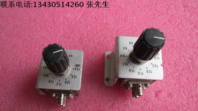 进口KMW DC-2GHz SMA 5dB 0.5dB步进/可调/手调衰减器可变衰减器-图3