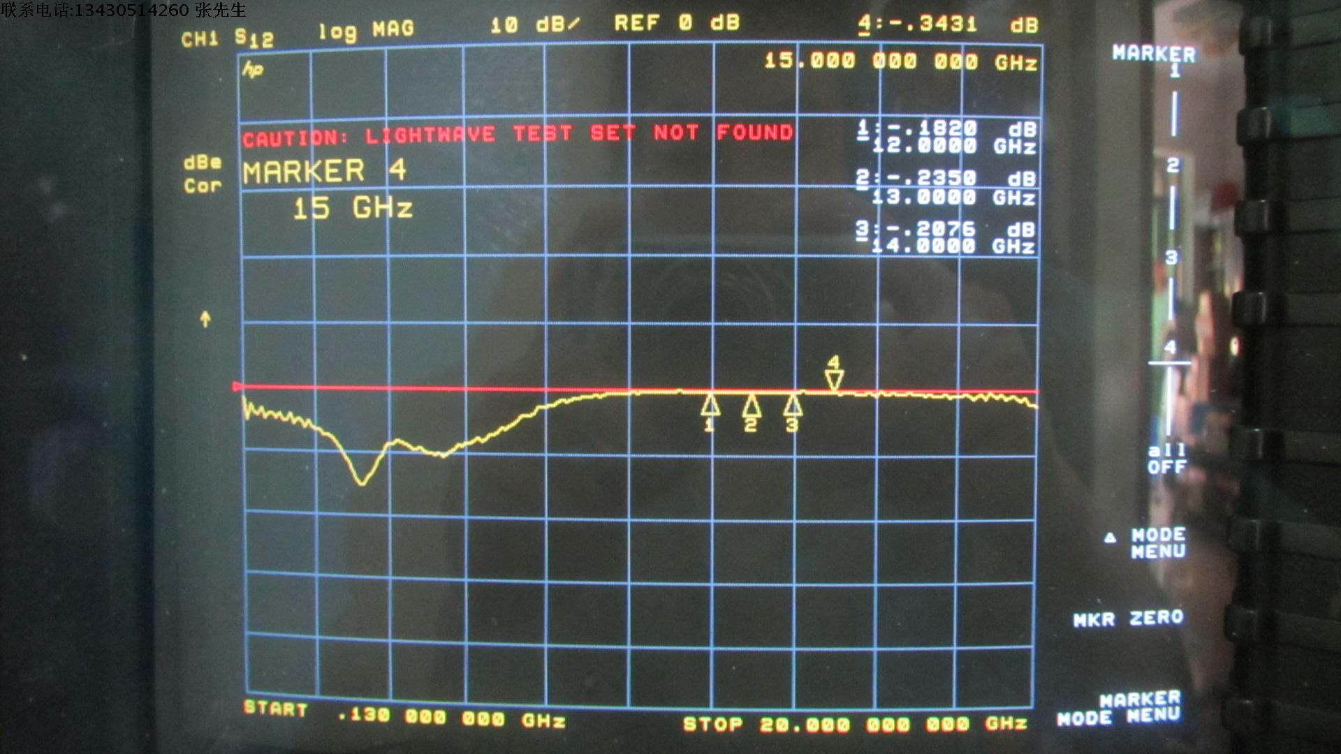 美国RACAL JD35412 12-14GHz SMA RF 射频微波同轴宽带隔离器 - 图2